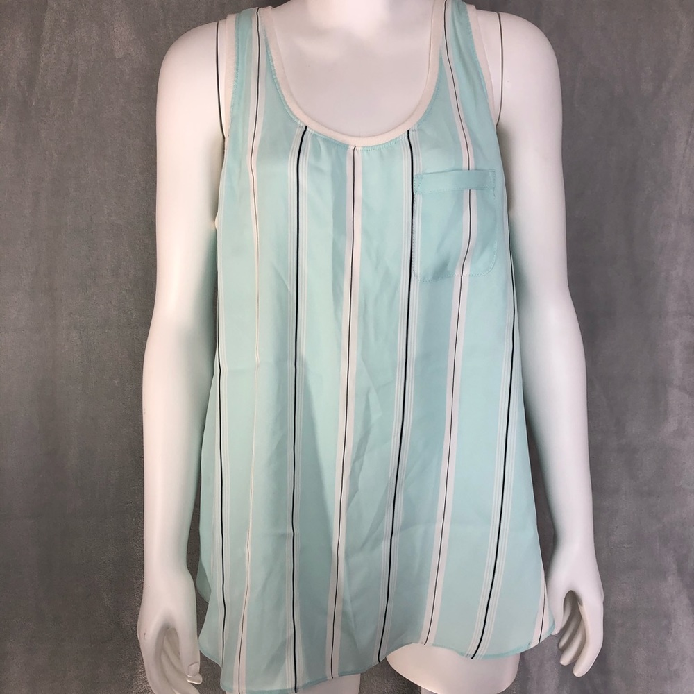 Ann Taylor LOFT striped tank top